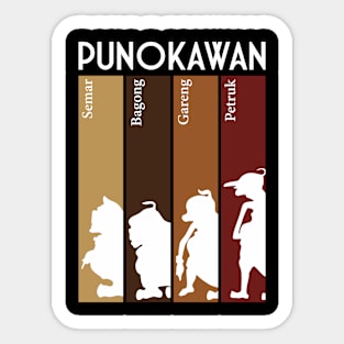 Punokawan 1 Sticker